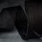 2.5" x 25ft. Black Wired Faux Burlap Ribbon by Celebrate It™